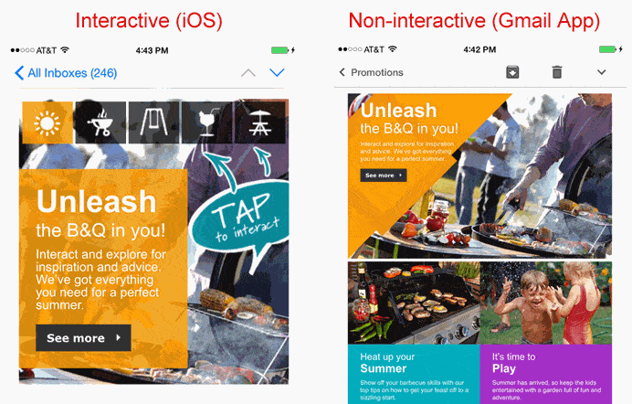2) Switching Between Interactive and Non Interactive Layouts