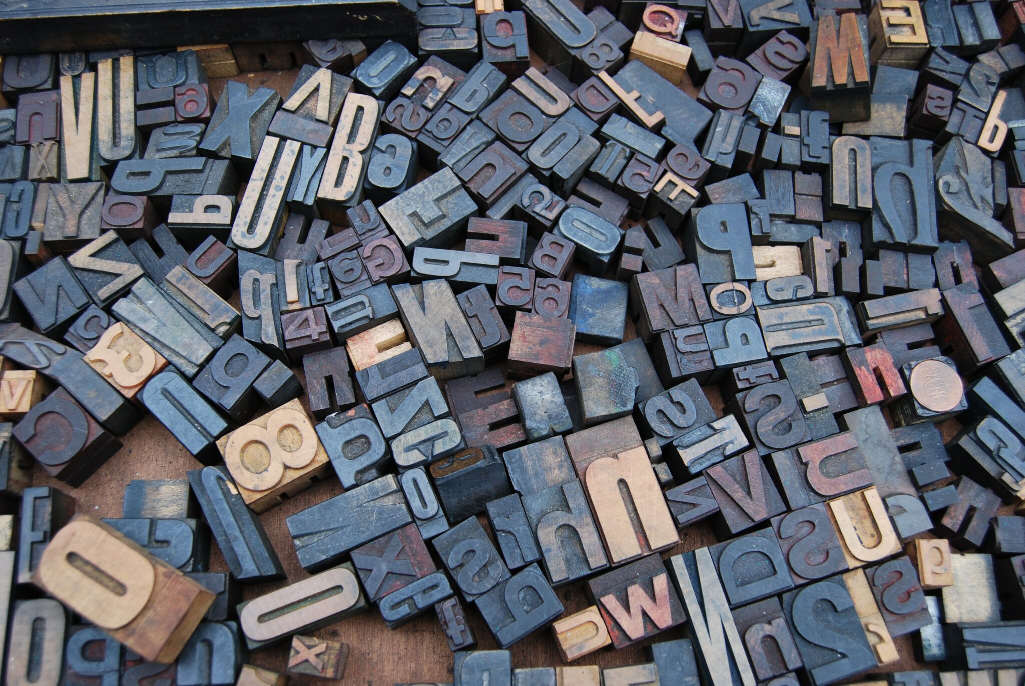 Font blocks