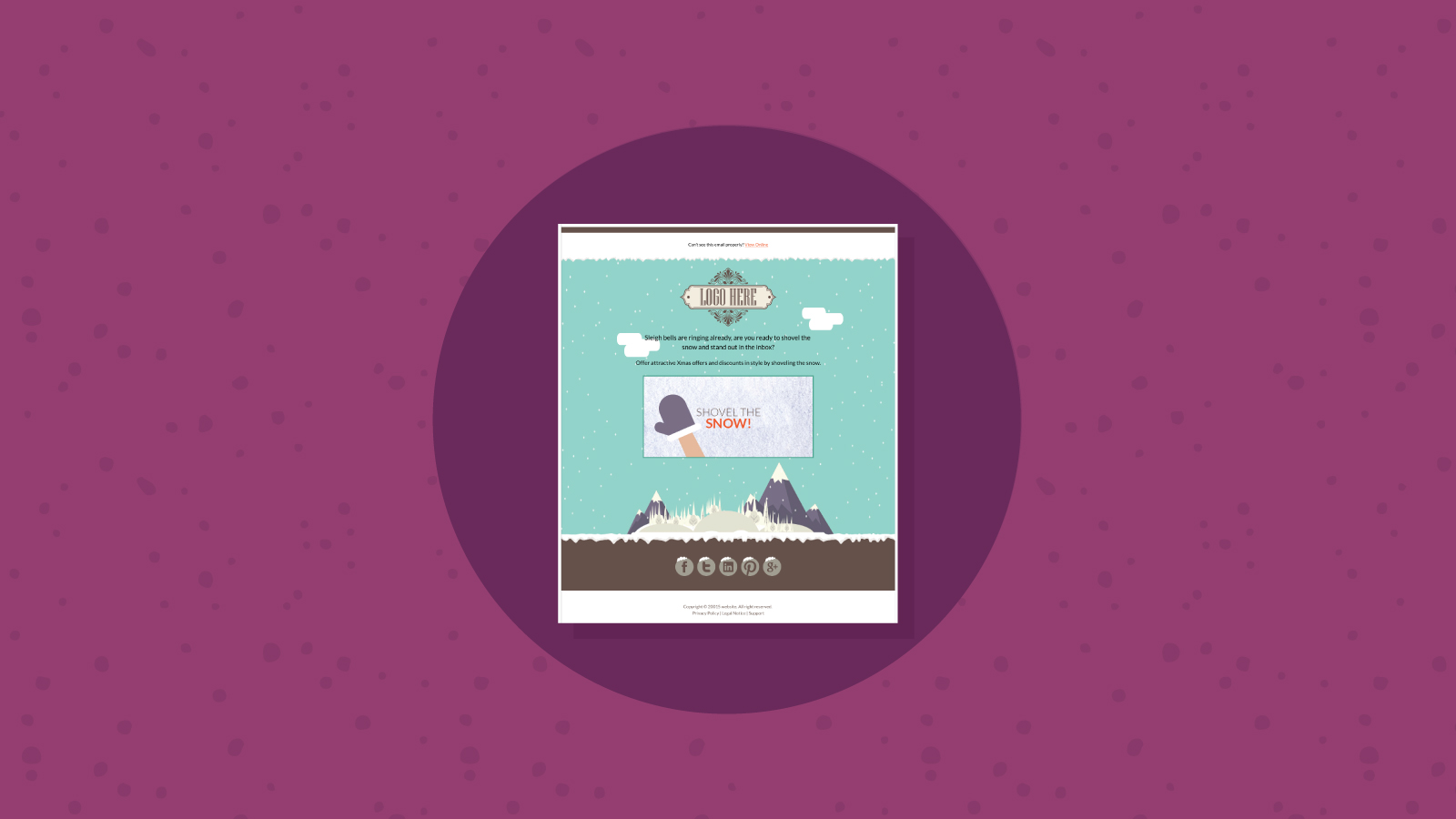 Image for Responsive Winter Wonder Template