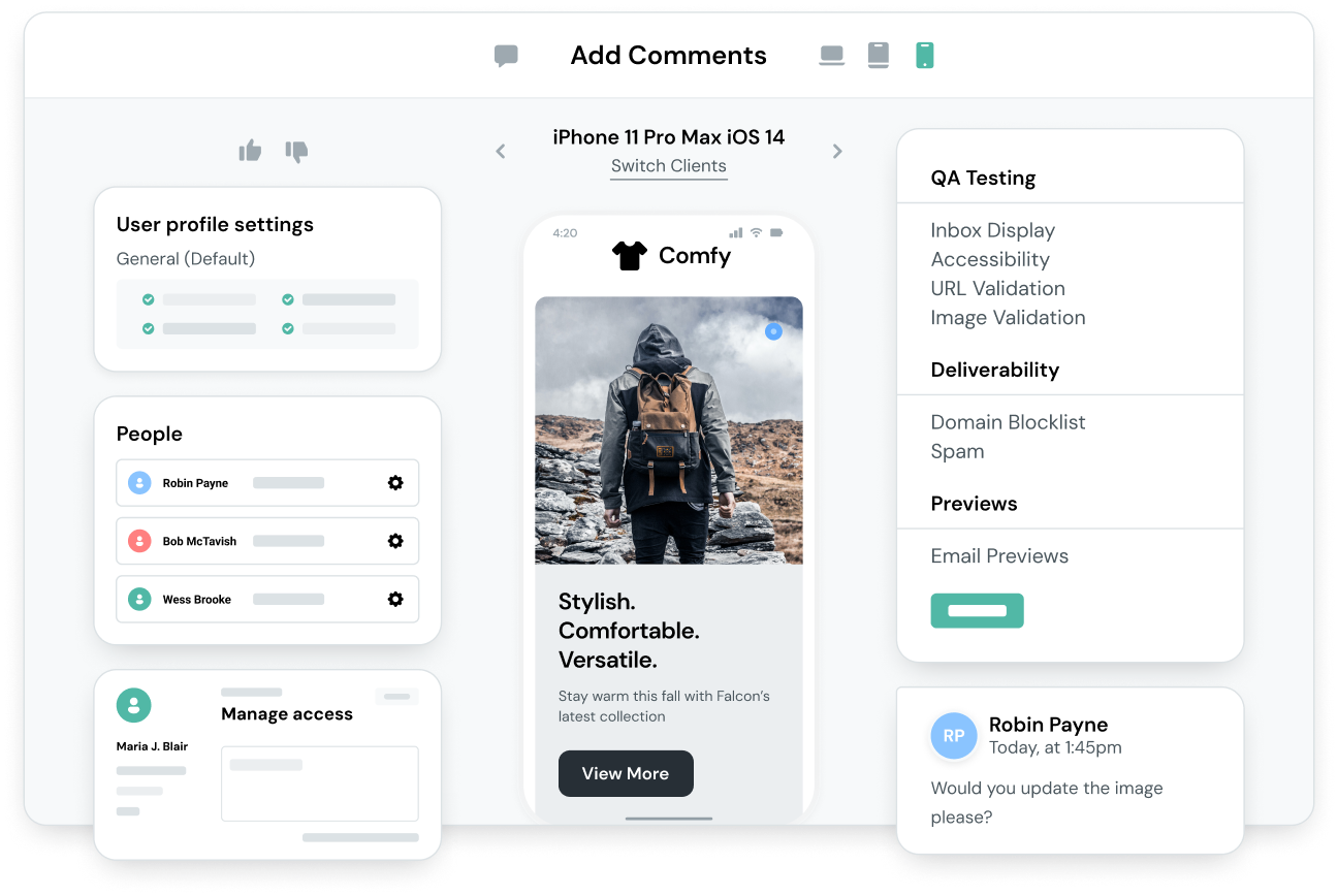 Image for Give your users the confidence to hit “send.”